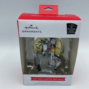 2022 Hallmark Ornament - JACK + SALLY Tombstone Nightmare Before Christmas.